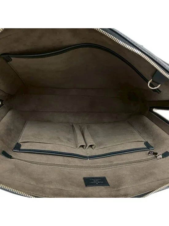 Louis Vuitton Porte Documents Voyage Epi Leather Business Briefcase Noir - Picture 9 of 10